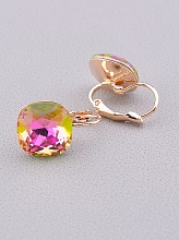 картинка Серьги 'Pataya' Фианит  (позолота 18к) от магазина Wolves