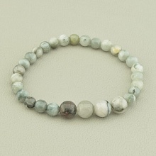 картинка Браслет 'SUNSTONES' Орлинный глаз  17 см от магазина Wolves