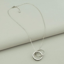 картинка Подвеска 'XUPING' 41 см (родий) от магазина Wolves