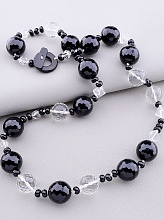 картинка Бусы Горный хрусталь Агат 70 см от магазина Wolves