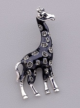 картинка Брошь Сrystal 60x30мм от магазина Wolves