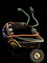 картинка Браслет 'Vogue' Кожа 18 см от магазина Wolves