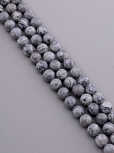 картинка Нитка Яшма 39 см 12 мм от магазина Wolves