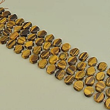 картинка Нитка Тигровый глаз 38 см (Без замка) от магазина Wolves