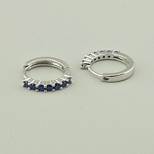 картинка Серьги 'XUPING' Фианит (родий) от магазина Wolves