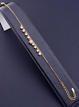 картинка Браслет 'XUPING' Фианит 16 см (позолота 18к) от магазина Wolves