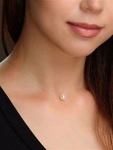 картинка Чокер невидимка с белым Жемчугом от магазина Wolves