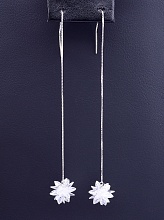 картинка Серьги 'XUPING' Чешский хрусталь (родий) от магазина Wolves