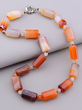 картинка Бусы Сердолик 46 см от магазина Wolves