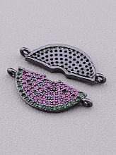 картинка Коннектор Фианит 25x10мм от магазина Wolves