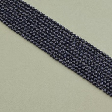 картинка Нитка Каирская ночь 38 см 4 мм (Без замка) от магазина Wolves