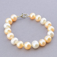 картинка Браслет 'SUNSTONES' Жемчуг 17 5 см от магазина Wolves