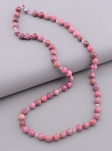 картинка Бусы 'SUNSTONES' Родонит Чешский хрусталь 48 см от магазина Wolves