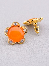 картинка Серьги 'Fashion' Кошачий глаз Бижутерный сплав от магазина Wolves