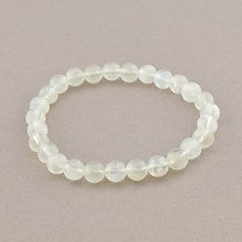 картинка Браслет Лунный камень 19 см 7 мм 12 28 г от магазина Wolves