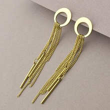 картинка Серьги 'XUPING' (позолота 18к (лимонная)) от магазина Wolves