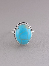 картинка Кольцо Бирюза от магазина Wolves