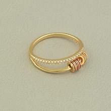 картинка Кольцо 'XUPING' Фианит (позолота 18к) от магазина Wolves