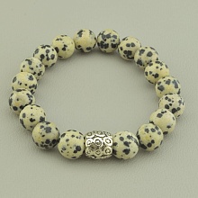 картинка Браслет 'SUNSTONES' Яшма 18 см от магазина Wolves