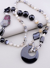 картинка Бусы Агат 80 см от магазина Wolves