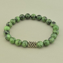 картинка Браслет 'SUNSTONES' Цоизит 18 см от магазина Wolves