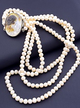 картинка Бусы Жемчуг Перламутр 40 см от магазина Wolves
