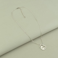 картинка Подвеска 'XUPING' Фианит 40 см (родий) от магазина Wolves