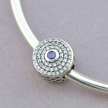 картинка Шарм 'Pandora style' Фианит Серебро(925) от магазина Wolves