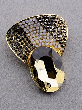 картинка Брошь Сrystal 45x40мм от магазина Wolves