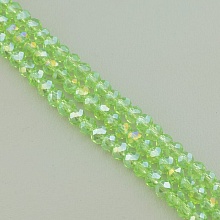 картинка Нитка Чешский хрусталь 44 см 6 мм (Без замка) от магазина Wolves