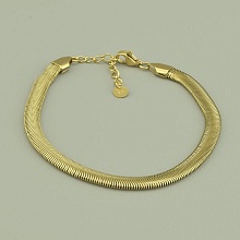 картинка Браслет 'XUPING' 19 см (позолота 18к (лимонная)) от магазина Wolves