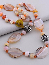 картинка Бусы Сердолик Агат 76 см от магазина Wolves