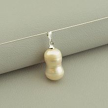 картинка Кулон Жемчуг 20х10мм от магазина Wolves