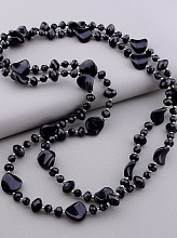 картинка Бусы Агат Чешский хрусталь 124 см от магазина Wolves