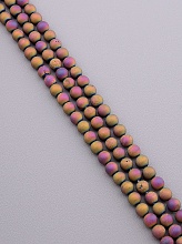 картинка Нитка Агат 40 см 8 мм (Без замка) от магазина Wolves