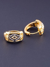 картинка Серьги 'XUPING'  (позолота/родий) от магазина Wolves