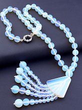 картинка Бусы Лунный камень 63 см от магазина Wolves