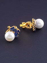 картинка Серьги 'XUPING' Майорка (позолота 18к) от магазина Wolves