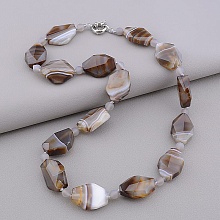 картинка Бусы Агат 52 см от магазина Wolves