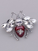 картинка Брошь Сrystal 50x40мм от магазина Wolves