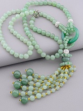 картинка Бусы Нефрит 95 см от магазина Wolves