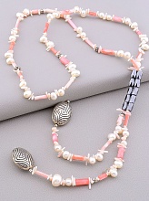 картинка Бусы Коралл Жемчуг Гематит 56 см от магазина Wolves