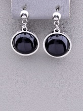 картинка Серьги 'Stainless Steel' Агат от магазина Wolves