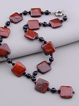 картинка Бусы Яшма 42 см от магазина Wolves