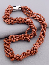 картинка Бусы Золотой Песок 70 см от магазина Wolves