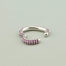 картинка Серьги Фианит (родий) от магазина Wolves