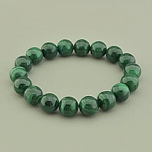 картинка Браслет 'SUNSTONES' Малахит 17 см от магазина Wolves