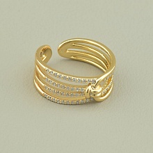 картинка Кольцо 'XUPING' Фианит (позолота 18к) от магазина Wolves