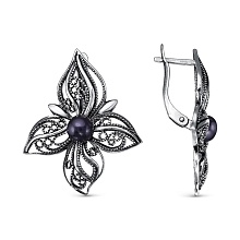 картинка Серьги 34312308Кч от магазина Wolves