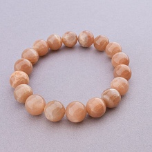 картинка Браслет 'SUNSTONES' Солнечный камень 19 см от магазина Wolves